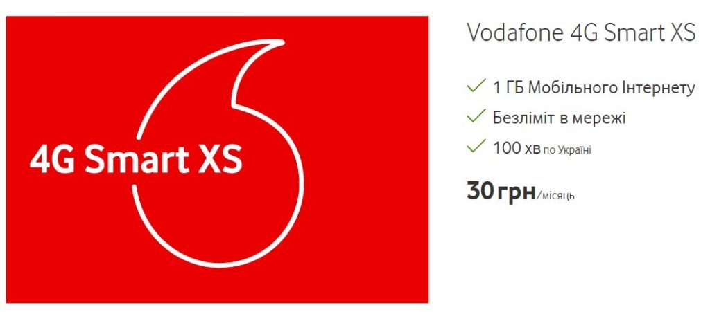 Холявний триф Vodafone