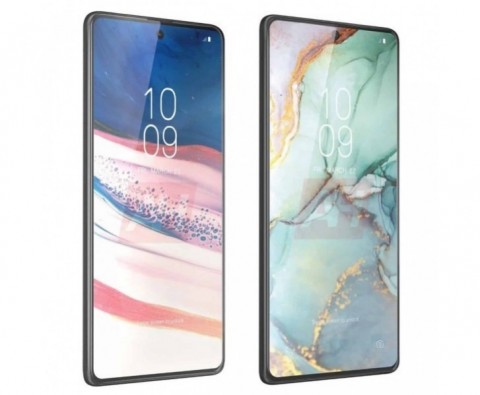 Samsung Galaxy S10 Lite (праворуч) і Note10 Lite (зліва)