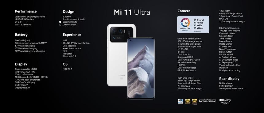 Xiaomi Mi 11 Ultra