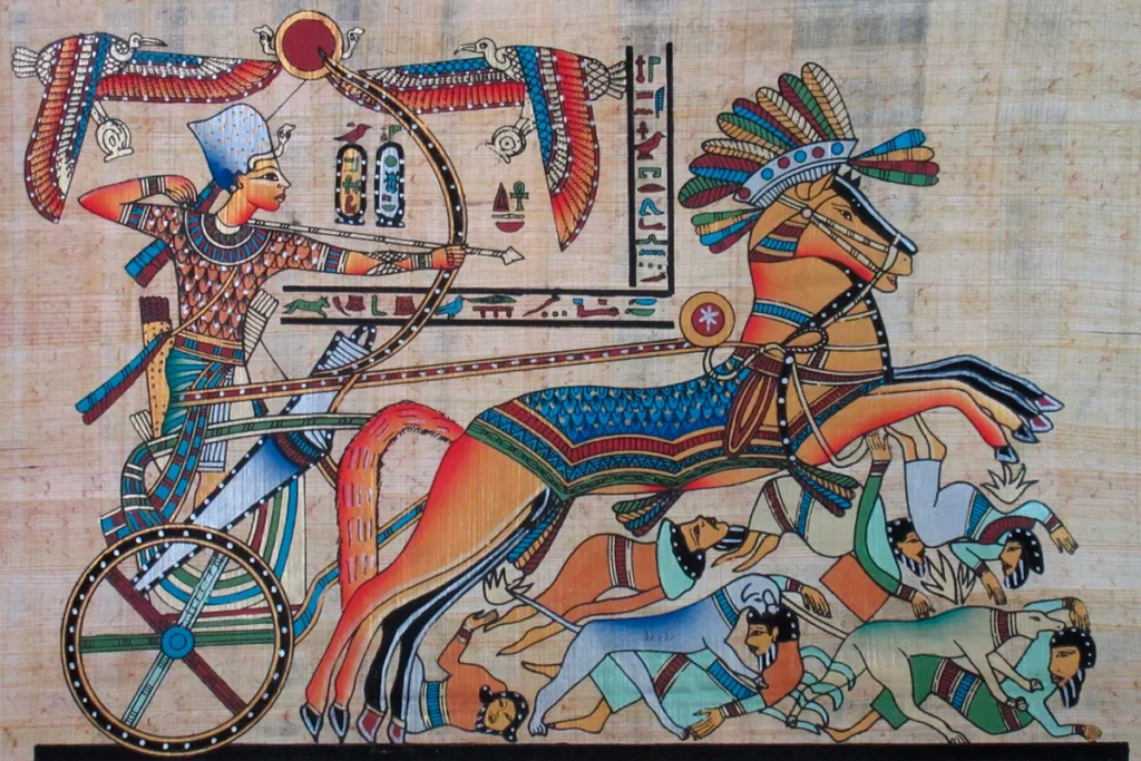 Рамзес II на колісниці