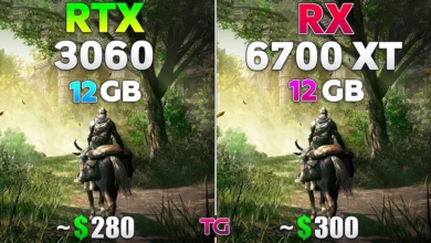 GeForce RTX 3060 та Radeon RX 6700